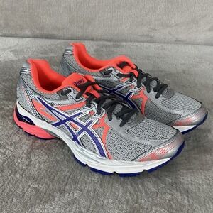 Asics Gel Flux 3 Womens Shoes Size 9 Gray Pink Blue Running Trail Shoes NEW